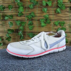 Nike Women Low Top Sneaker White Synthetic Sz 7 Medium Used 2025